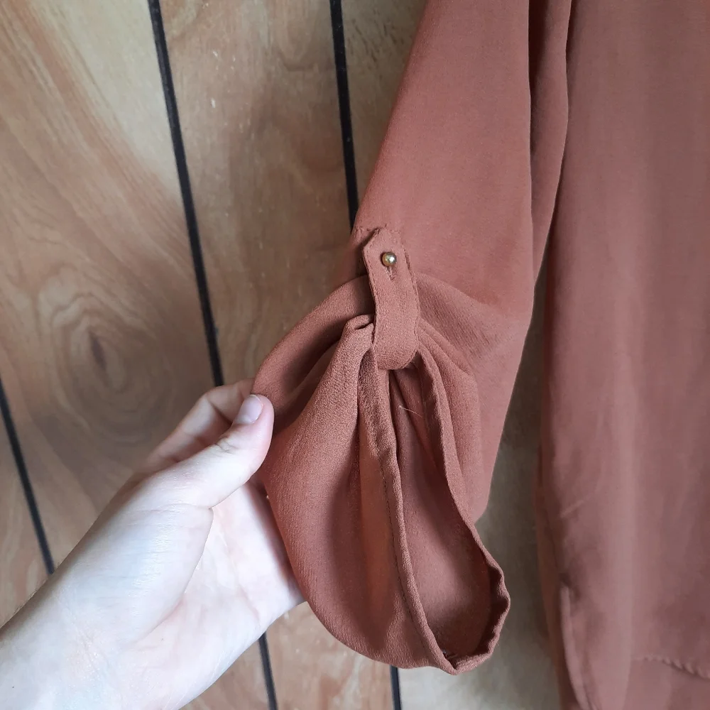 Zara basic flowy top - Picture 3 of 5